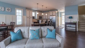 Living area - Lake Street Townhome (Saugatuck)