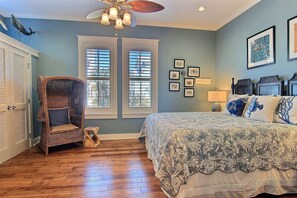 5 soverom, strykejern/-brett, wi-fi og sengetøy