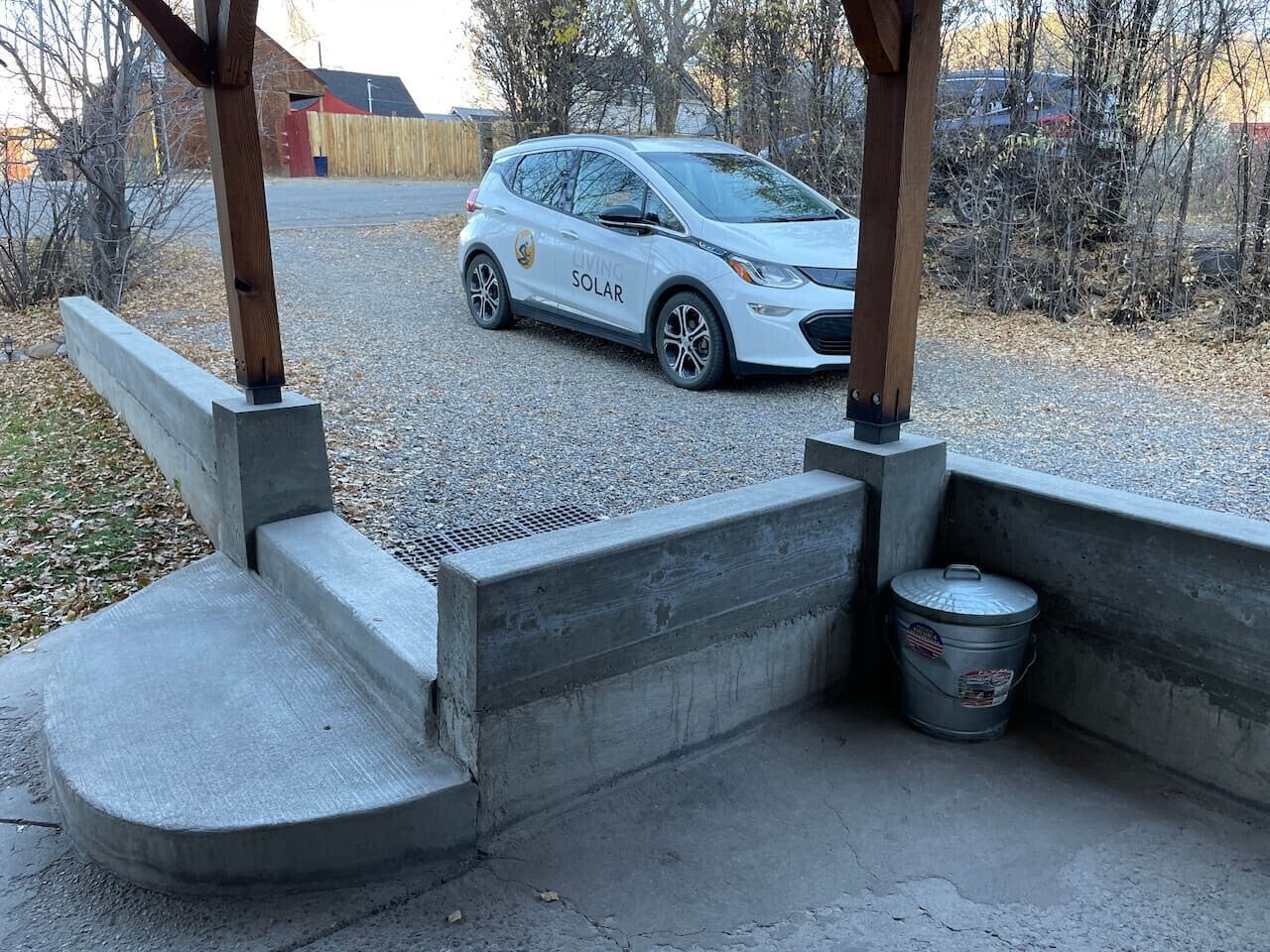 Enceinte de l’hébergement