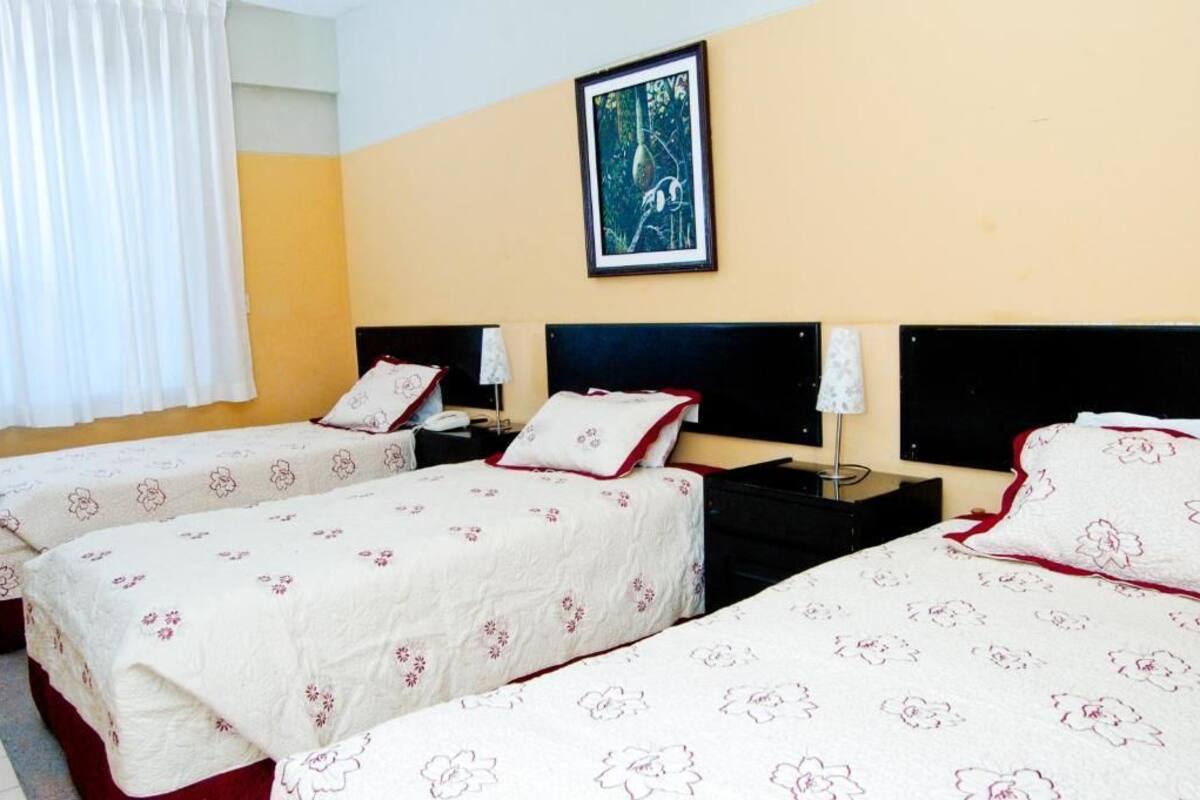 Quarto triplo | Wi-Fi de cortesia