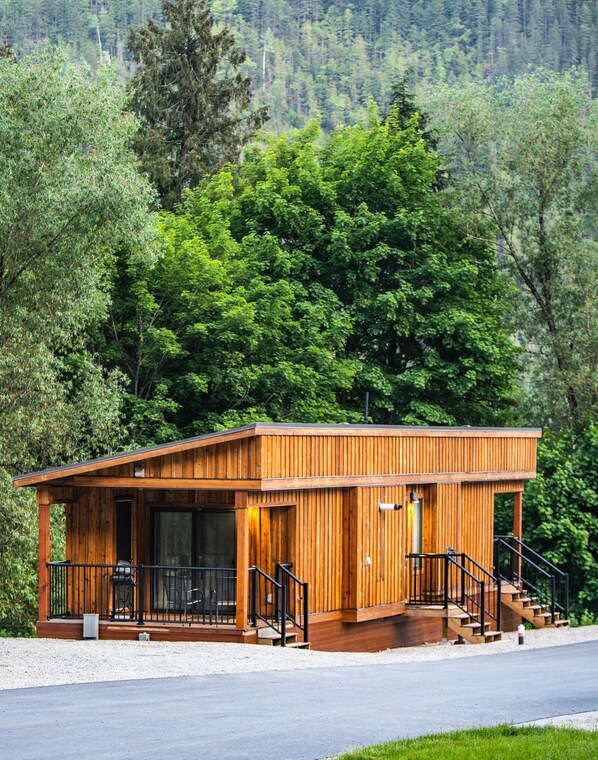 Chalet rustique Confort, 2 chambres | Literie fournie