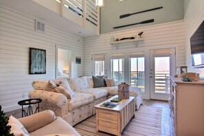 Smart TV, DVD player, books, video library