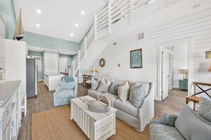 Living area - Get Gulf & Bay Views@Gorgeous Cinnamon Shore Condo w/ Great Amenities! (Port Aransas)