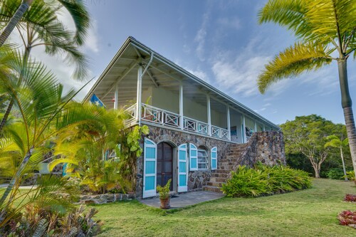 Nevis Home w/ Pool, Stunning Jungle & Ocean Views!