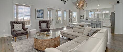 TV connectée, lecteur de DVD, livres, vidéothèque