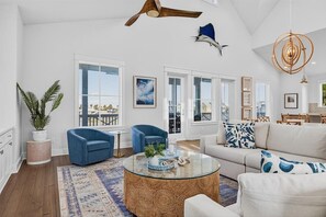 Téléviseur connecté, lecteur de DVD, livres, sélection de films