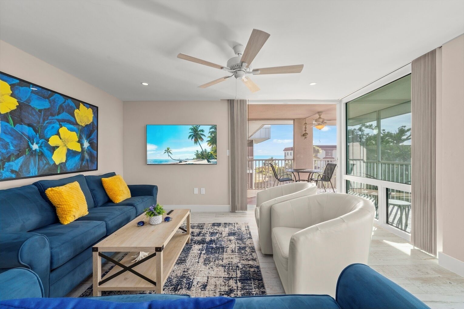 TV, DVD player, stereo