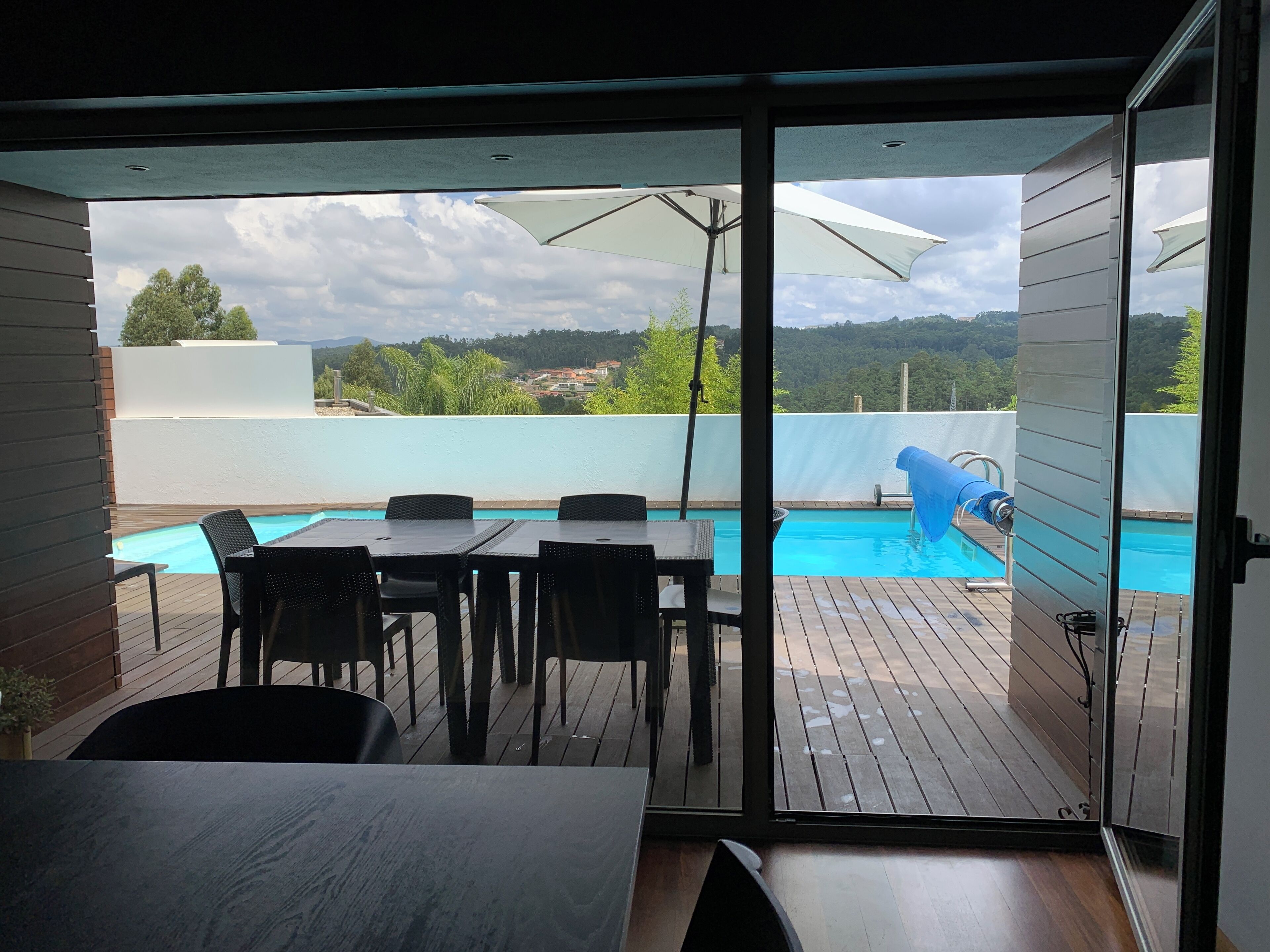 Una piscina climatizada