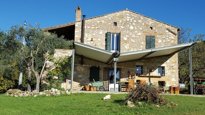 Villa / country house with panoramic views 80 km from Rome