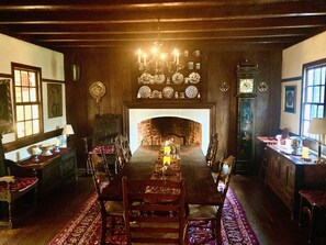 Dining - History, Art, Nature. Built  in 1760, 110 Acres of Ancient Woodland Preserve (Surry)