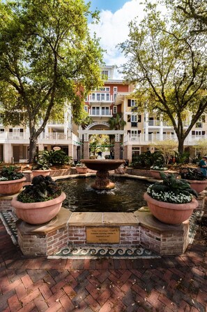 Enceinte de l’hébergement