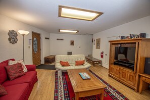 TV, peis og DVD-spiller