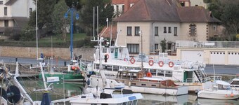 LA MAISON DU MAREYEUR, mukava, näkymä satamaan ja lähellä kaikkia kauppoja.