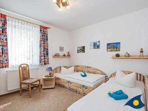 2 chambres, Wi-Fi, draps fournis