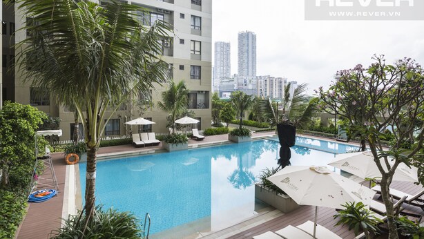 Outdoor pool - City view 2br in Masteri Thao Dien (Ho Chi Minh City)