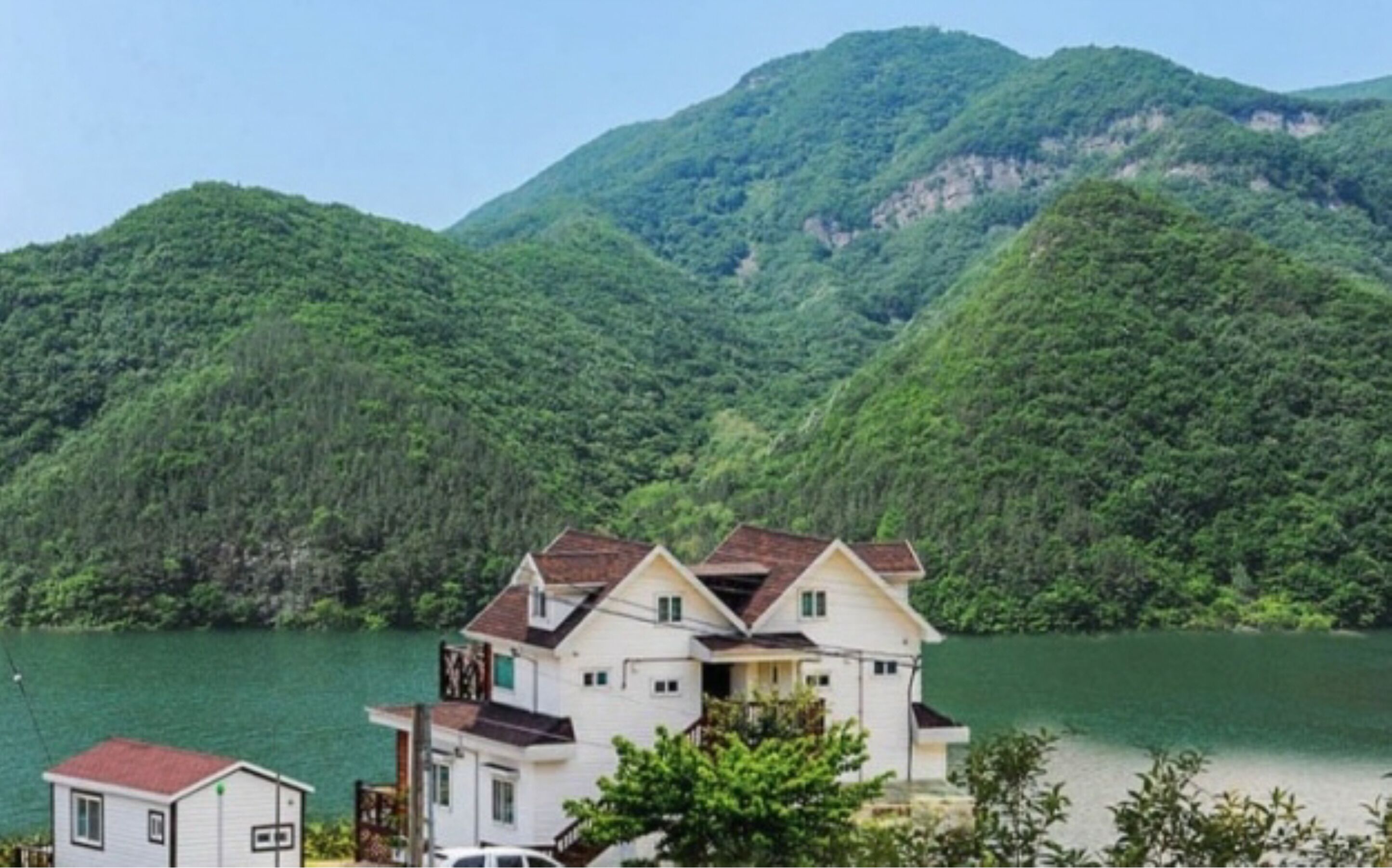 منظر من الجو على ارتفاع عالٍ