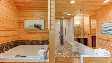 Shower, towels