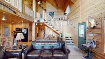 Télévision, cheminée