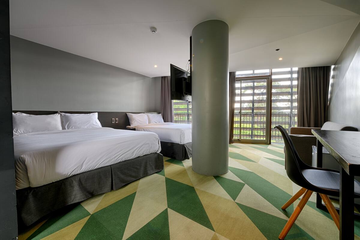 panda room | view from room