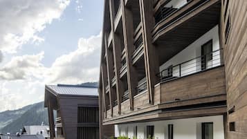 Fassade der Unterkunft