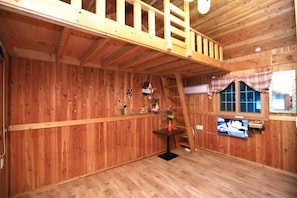 French Vanilla Room | Living area | Flat-screen TV - Wonju Chiak Mountain Club Pension (Wonju)