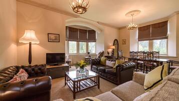 Smart TV, video games, ping pong, books