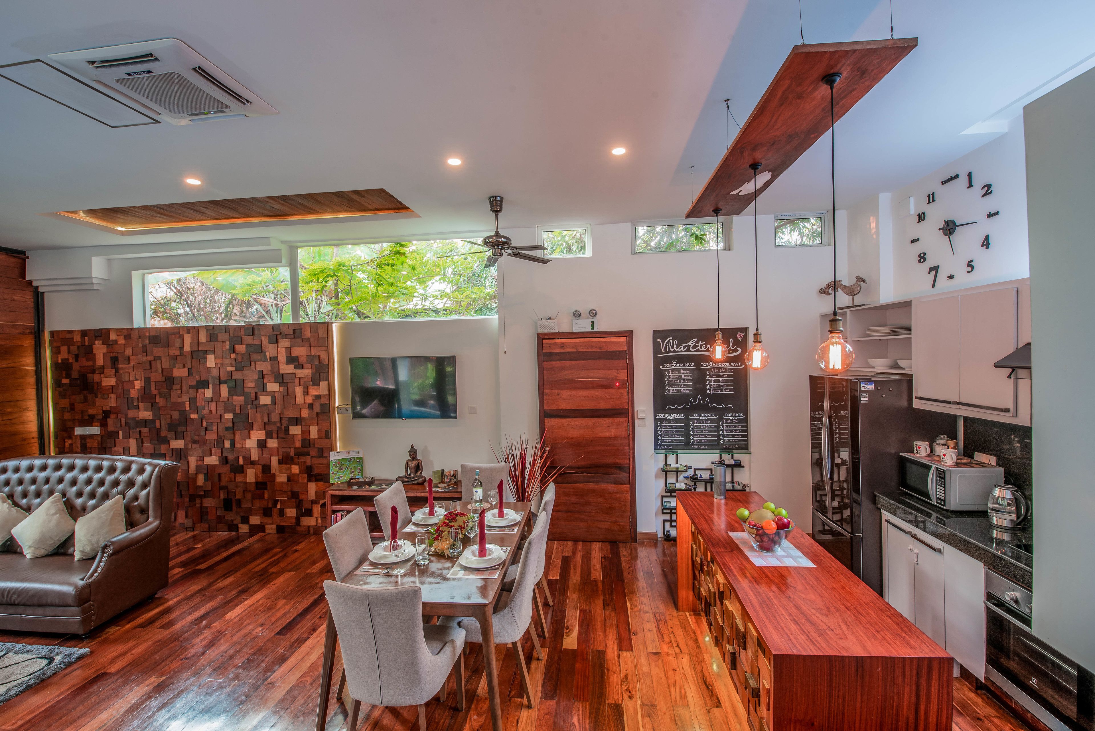 Luxury Villa, 2 Bedrooms, Private Pool, Poolside (3 Floors) | Private kitchen | Fridge, coffee/tea maker, electric kettle, toaster