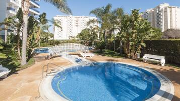 Una piscina climatizada