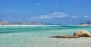 Elafonissi Beach - Villa Erato / Private Paradise with heatable Pool &   Sea View. (Koutouloufari)
