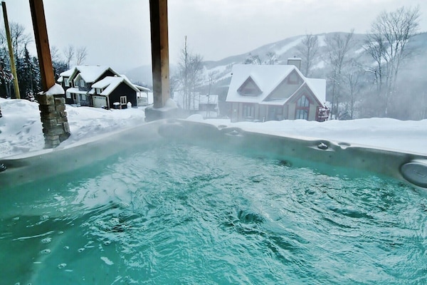 Idromassaggio all'aperto