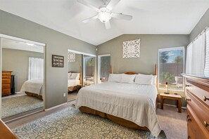3 bedrooms, in-room safe, desk, iron/ironing board