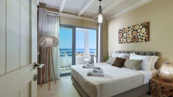 3 slaapkamers, een kluis op de kamer, een bureau