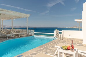 Villa, Pool Access, Sea View (Villa Emery) | Hypo-allergenic bedding, in-room safe, individually decorated