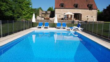 Una piscina climatizada