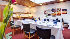 Daily buffet breakfast (EUR 12 per person)