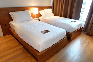 Standard Suite, 2 Bedrooms | 2 bedrooms, premium bedding, desk, iron/ironing board - The Suite KLCC (Kuala Lumpur)