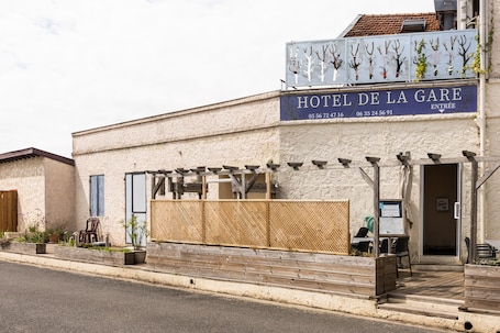 Fassade der Unterkunft