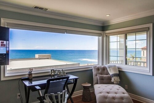 SUNSET CLIFFS OCEAN VIEW HOME--1 House from Ocean & Now with New AC Sale