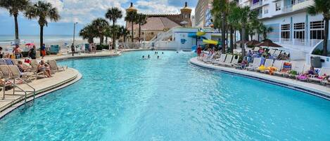 室內泳池、室外泳池