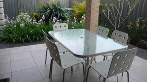 Outdoor dining - 2 Storey New Luxury Executive Home Great Central Location close to amenities  (Plympton)