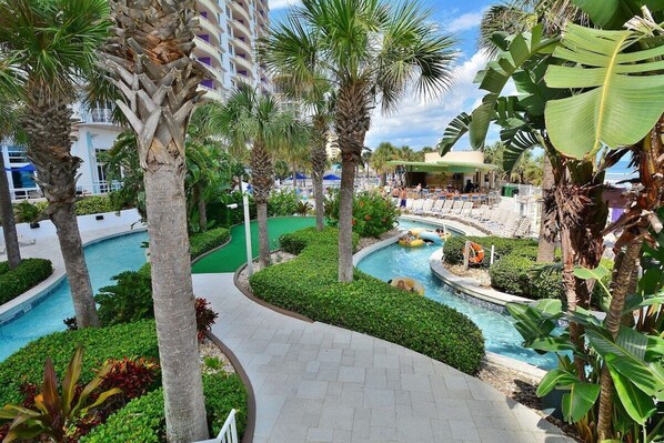 Indoor pool, outdoor pool