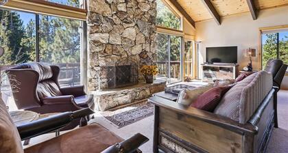 Modern Tahoe Retreat with A/C, Lake Peek & 3 King Beds