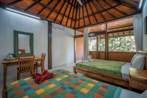 Basic-Doppelzimmer, 1 Schlafzimmer, Gartenblick