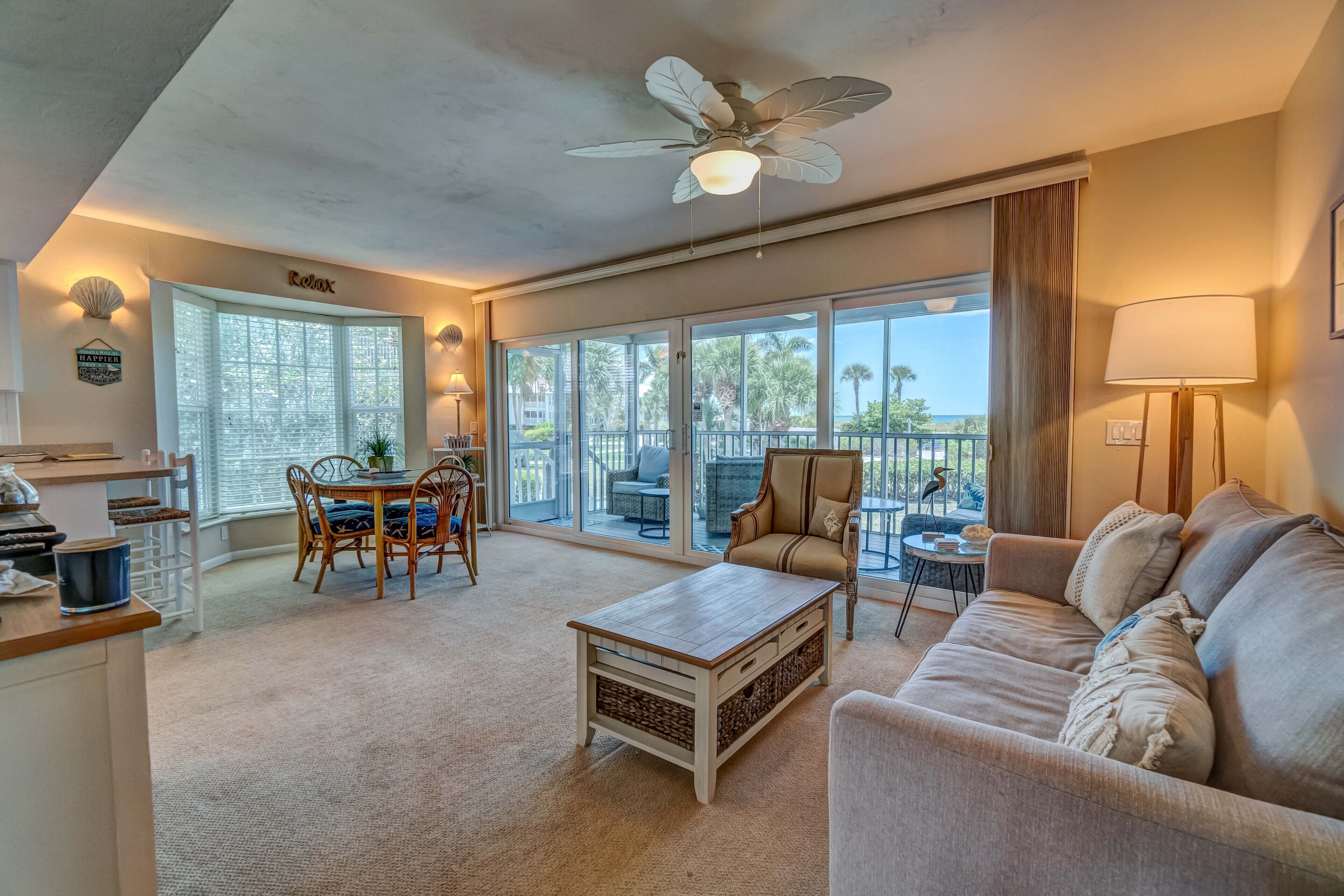 Feel Right at Home! View of the Gulf easy access to Pool and Beach!  A3611B