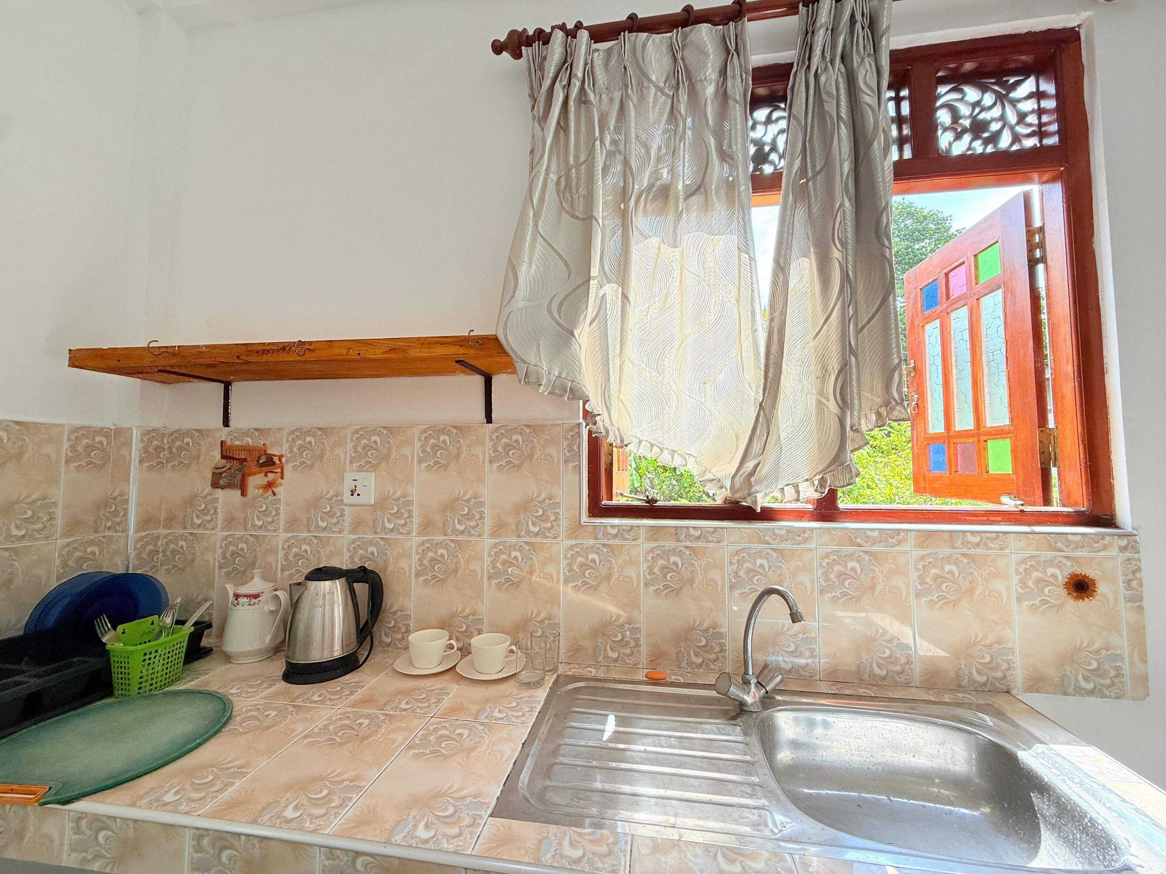 Luxury-Doppelzimmer, 1 Schlafzimmer | Eigene Küche | Kühlschrank, Wasserkocher mit Kaffee-/Teezubehör