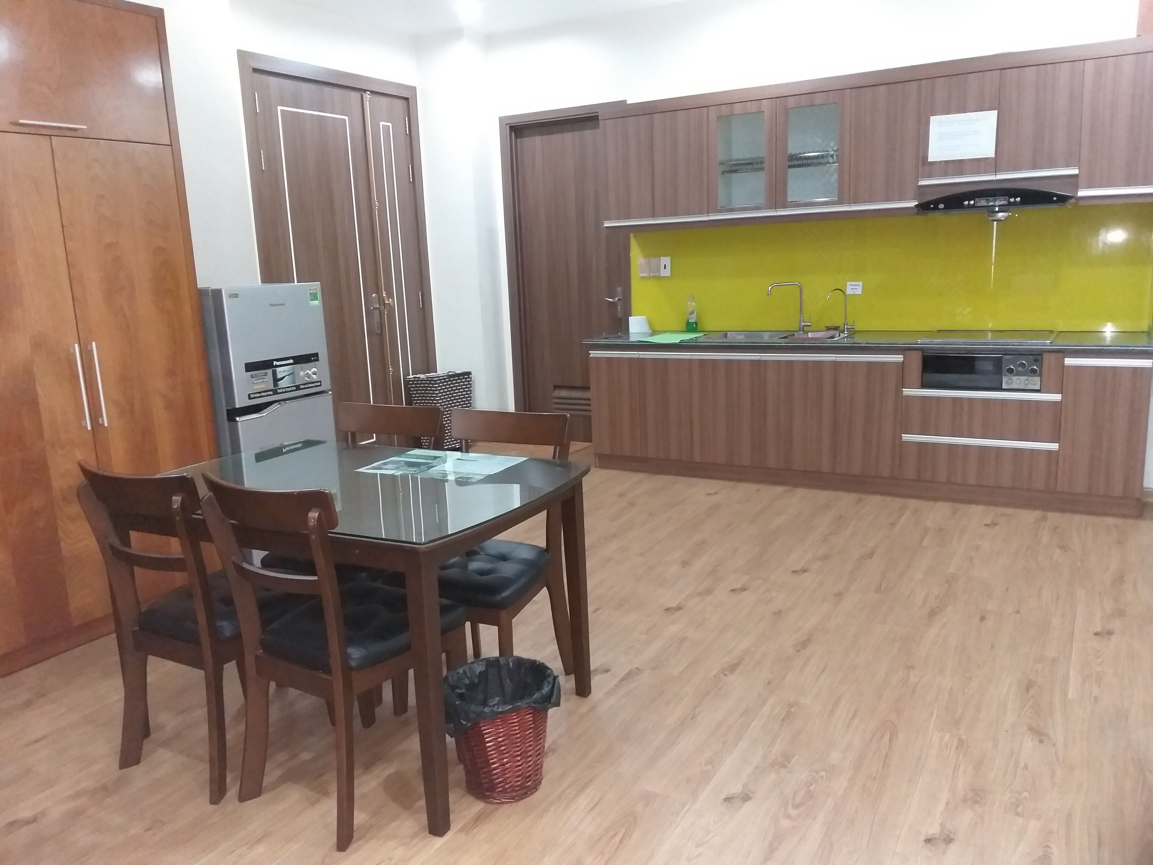 Studio Suite Cao cấp, 1 giường cỡ king, bếp, quang cảnh công viên | Bếp riêng | Tủ lạnh, bếp nấu, dụng cụ pha cà phê/trà, ấm điện 