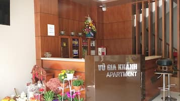 Meja sambut tetamu
