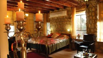 Individually furnished, desk, laptop workspace, blackout drapes