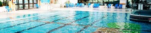 Una piscina techada