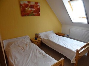 2 chambres, bureau, lit parapluie, Wi-Fi